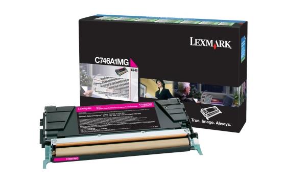 108751 Lexmark  Toner LEXMARK C746A1MG 7K r&#248;d 